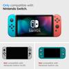 Spigen Nintendo Switch Cover with Strap Screen Protection Anti-Scratch Anti-Fingerprint Shock Absorption TPU Cover Thin Shockproof Switch Cover Rugged