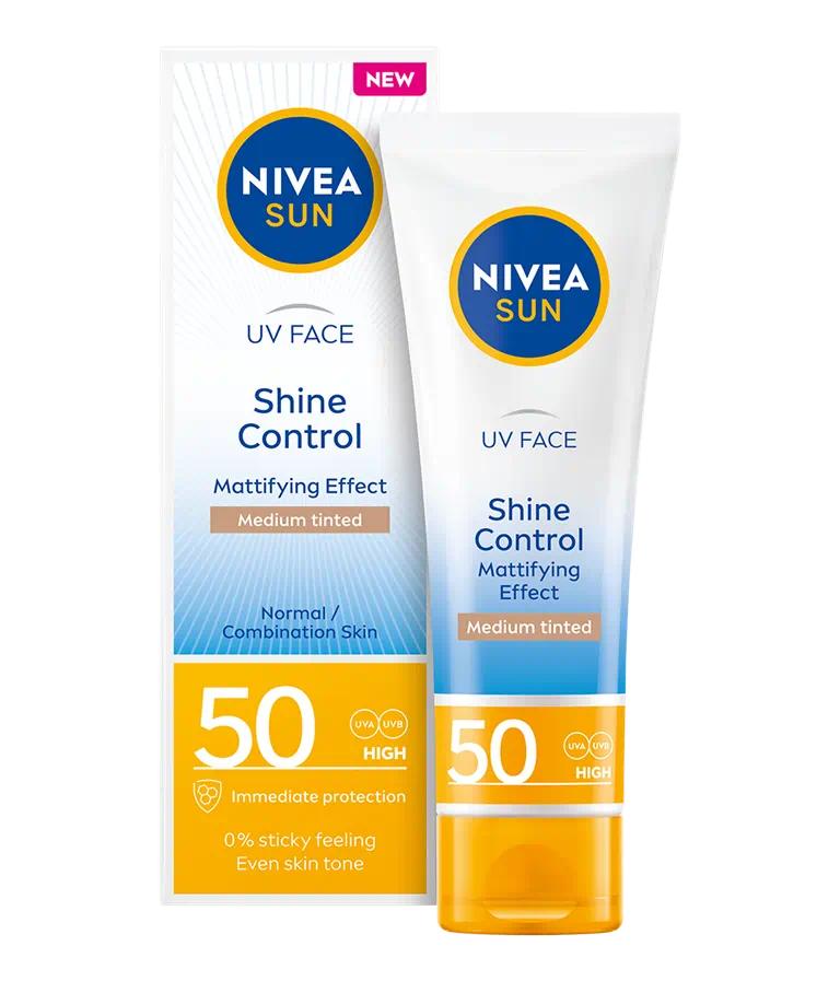 Nivea Shine Control Mattifying Face Cream SPF50