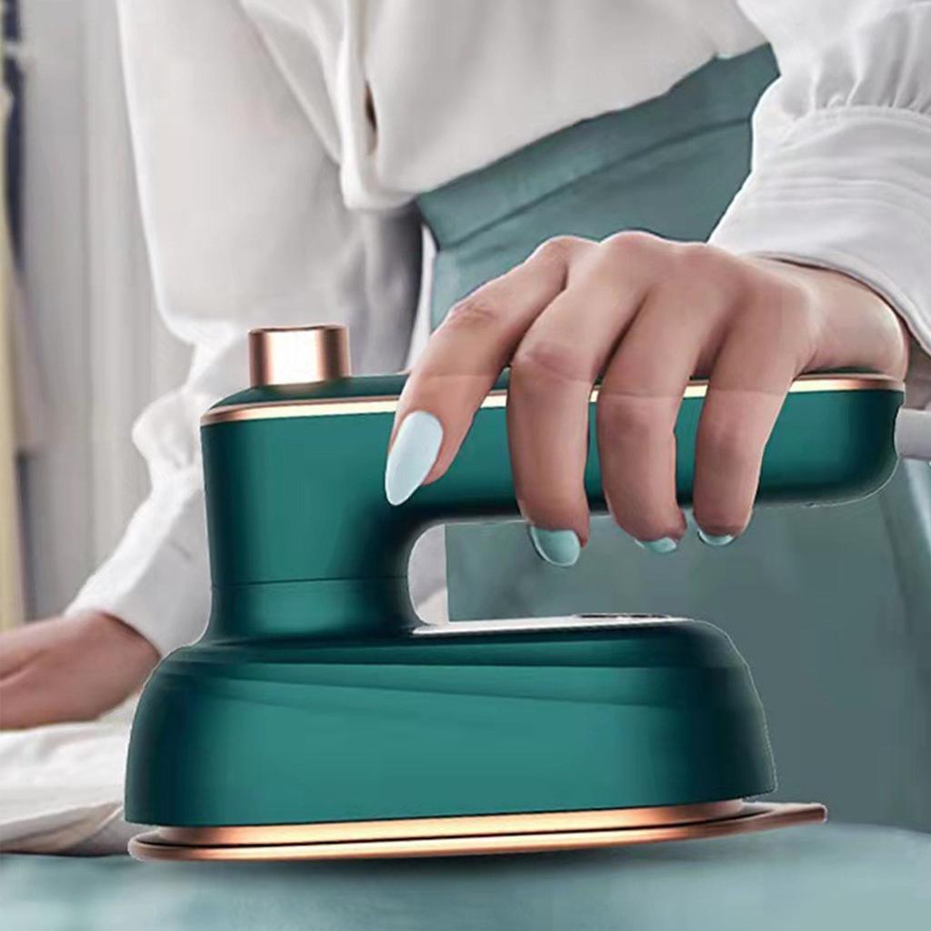 Dampfbügeleisen Drehbarer Griff Trocken Nass 2 in 1 Verwendung Elektrische Bügelmaschine? 38W für Zuhause