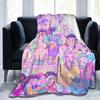 K-Pop Group 'Demon Hunter' Warm And Soft Sofa Blanket Flannel Nap Blanket Living Room Office Bedroom Cartoon Sofa Travel