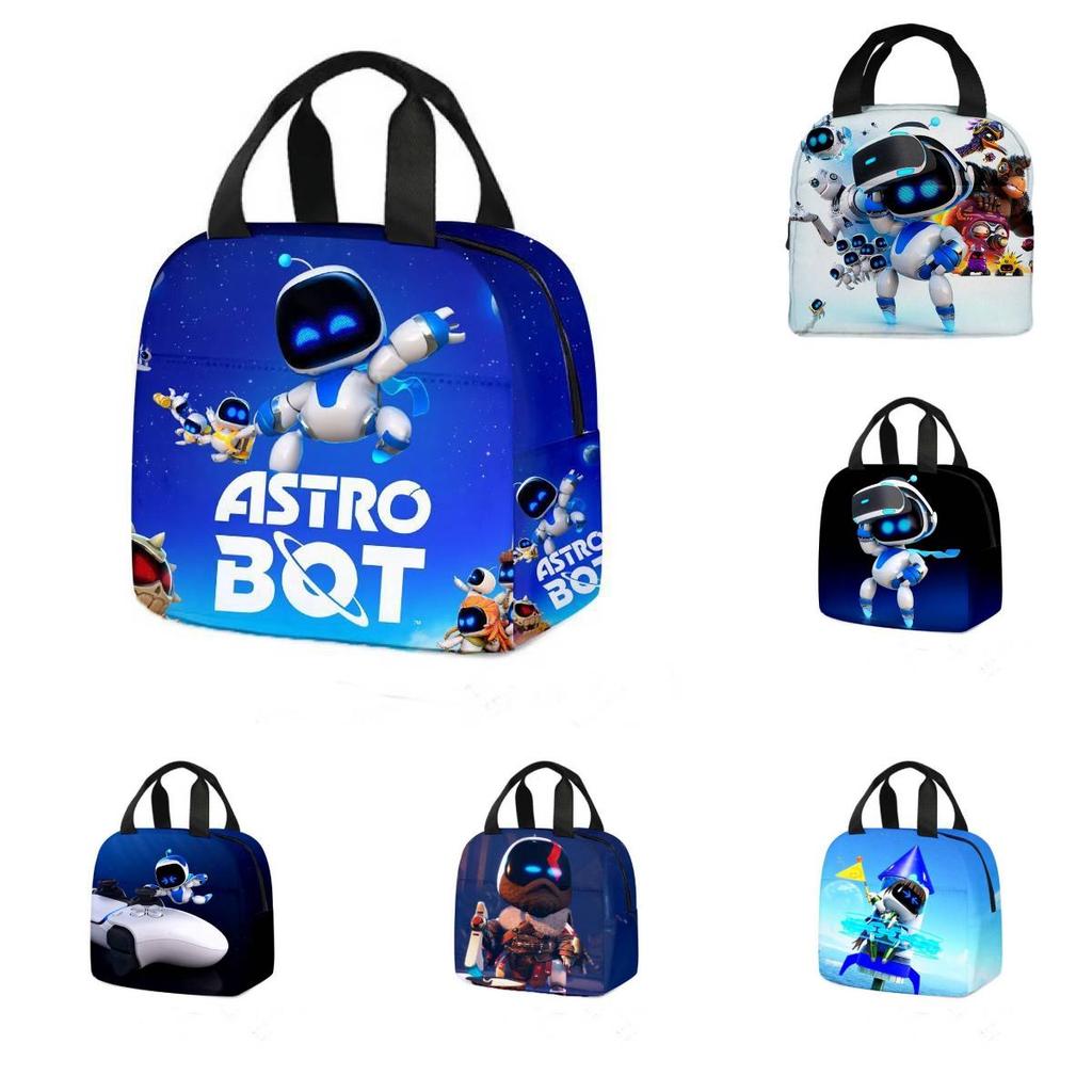 3d Universe Robot Astro Bot Handbag Insulated Bag Cooler Capacity Bags Lunch