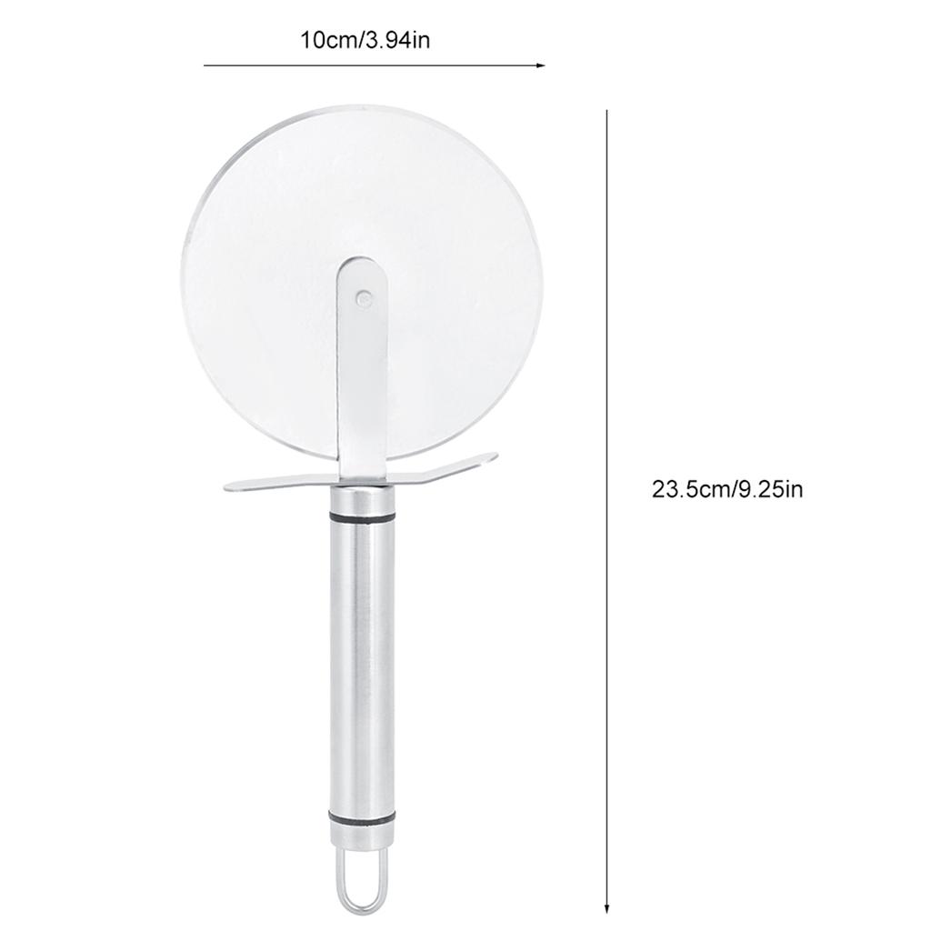 Stainless Steel Pizza Cutter Wheel Roller Slicer Blade Kitchen Pastry Pancake Cutter