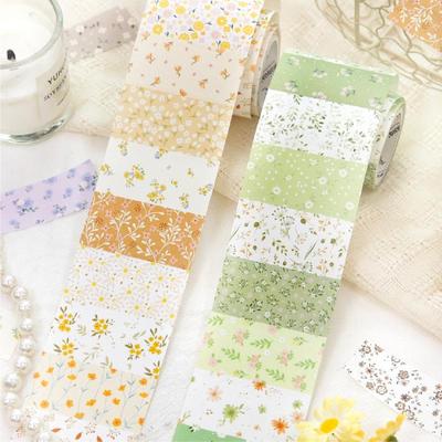 Twilight Floral Letter Paper Tape - Cloud Series DIY Journaling Material