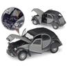 1/24 Scale WELLY Model Car Diecast  Dongfeng CITROEN 2CV 6 Charleston Classic Alloy Car Toy Vehicle Metal Toy Car for Kids Gift Collection