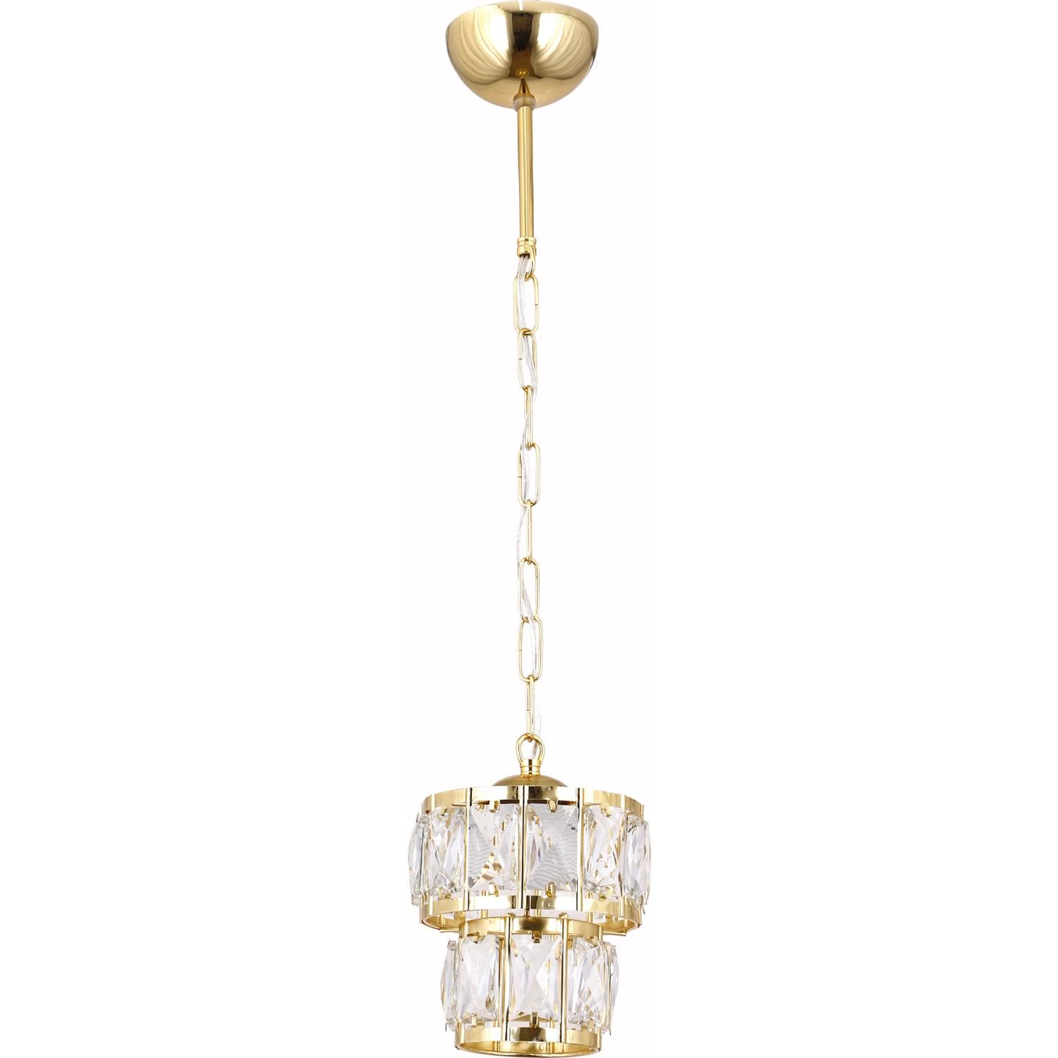 

Одиночная люстра Alfa Gold Yellow
