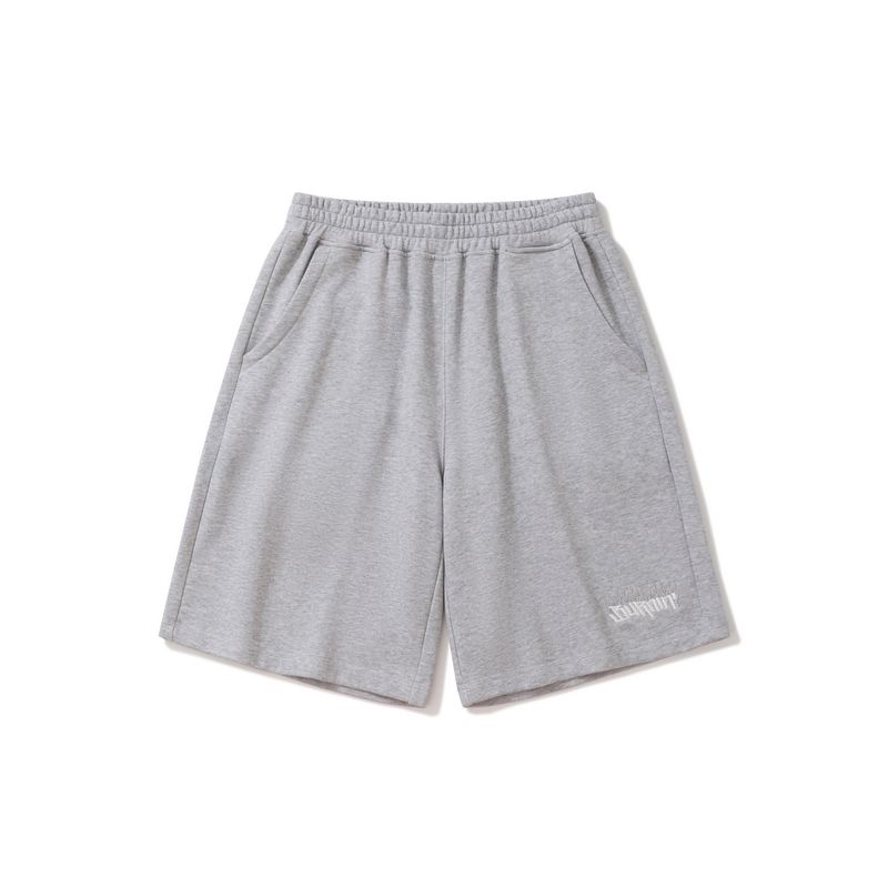 

Burnin* Horizontal Logo Front Casual Shorts Gray M
