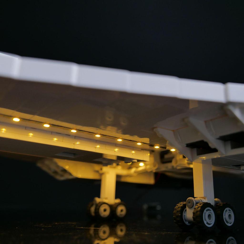 LP LED-Beleuchtungsset für Concorde 10318, Kompatibel mit Lego Creator Serie, ferngesteuert.