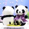 Cute Bow Tie Giant Panda Doll Plush Toy Rag Doll Gift for Children's Girlfriend Best Friend Lover
