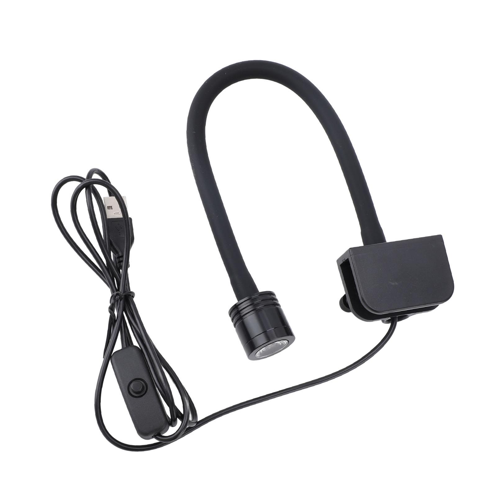 

Fish Tank Clip On Light Small LED Clamp Aquarium Light for 3‑6 Gallons Freshwater Saltwater Aquariums High Brightness