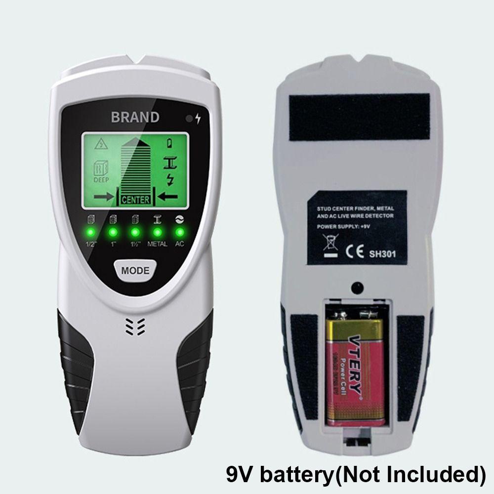 Accuracy AC Voltage Live Wire Detector 5 in 1 Wall Scanner Metal Detector for Studs  Industrial