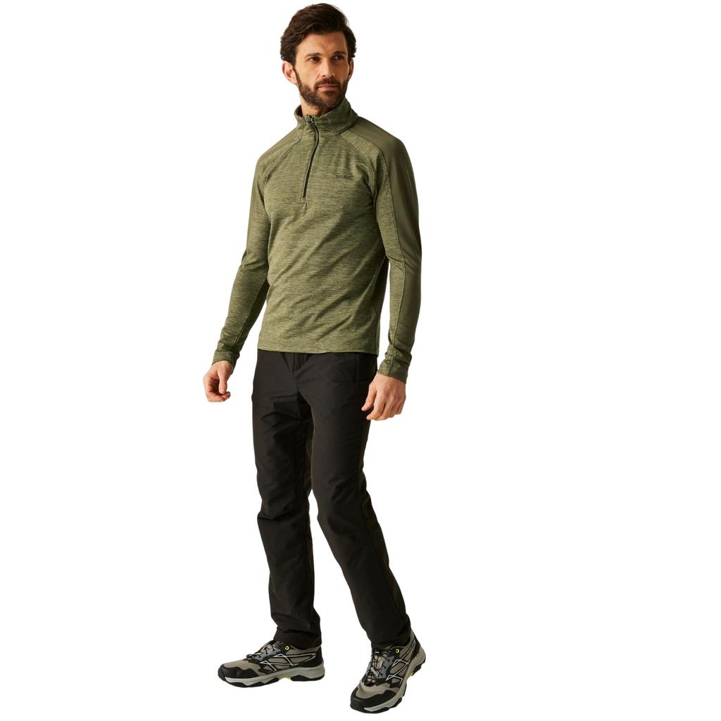 Regatta Mens Hepley Half Zip Fleece Jacket