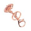 Chinese   Keychain Best  es Zinc Alloy Rhinestone Shinny Fashionable Handbag Key   for Car Decor
