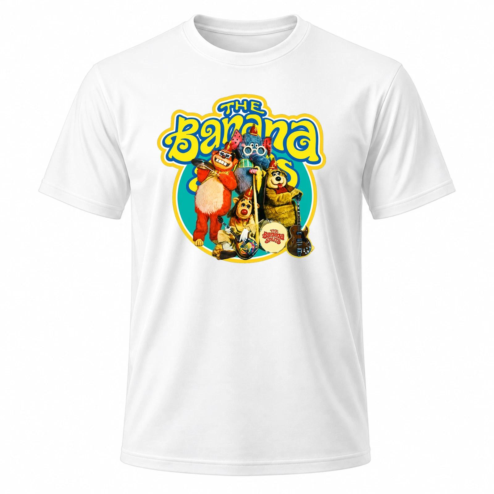 The Banana Splits Men s Vintage White Graphic T Shirt Freeships XS