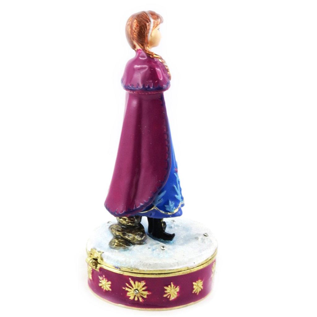 Reine Des Neiges [M4027] - Jewelry Box 'Frozen- Reine Des Neiges' Blue Violet (Anna)