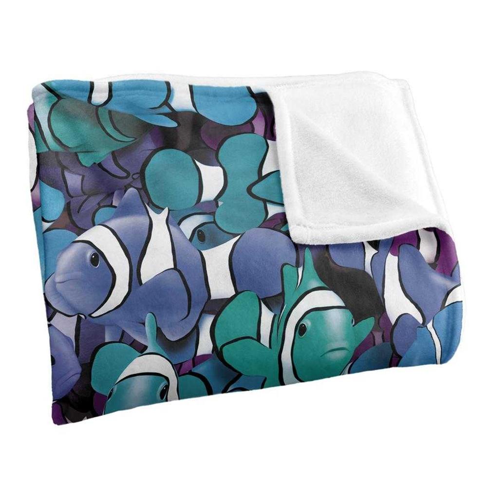 Royce McClure Trauben-Clownfisch Seidige Superweiche Decke