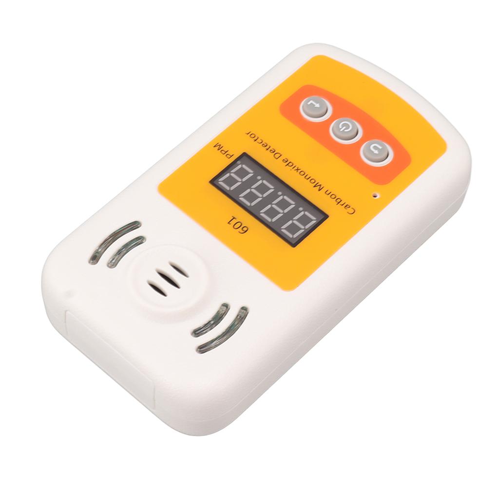 CO Gas Tester Handheld CO Gas Detector Digital Gas Tester With Sound Light Alarm 1ppm Resolution