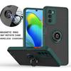 For Moto G51 G60 G50 G30 G20 E30 E50 Fusion Neo Pro UItra Motorola G42 G52 G22 G31 G41 Ring Case Holder Stand Hard PC Cover