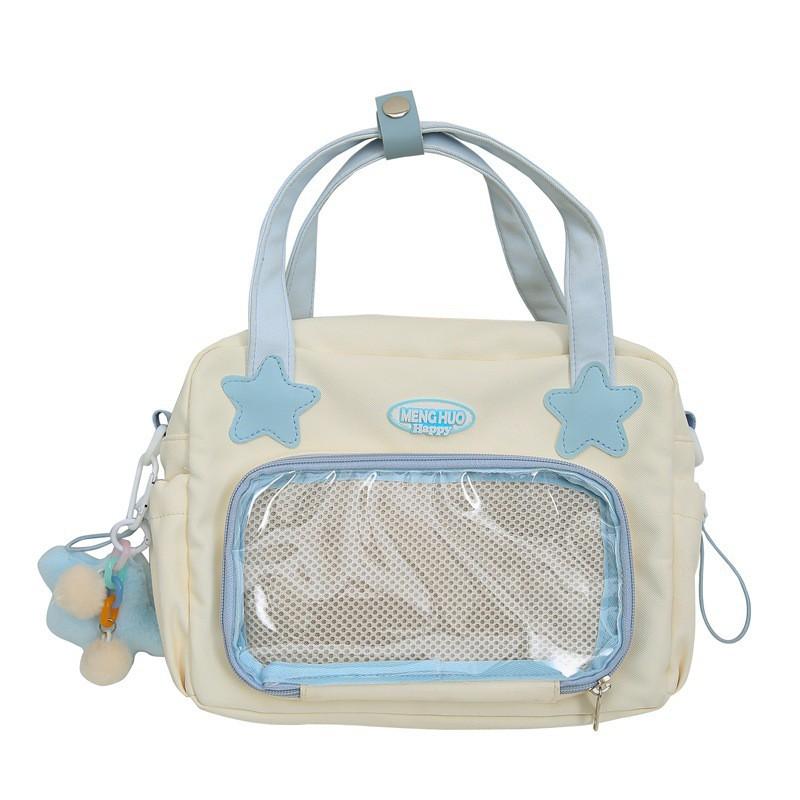 Japanese All-matching JK Girl College Style Cross-body Bag Ins 2D Cute Portable Bar Pain Small Backpack