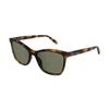 Decorative Logo Cat Eye Sunglasses Women Sunglasses Brown SL502