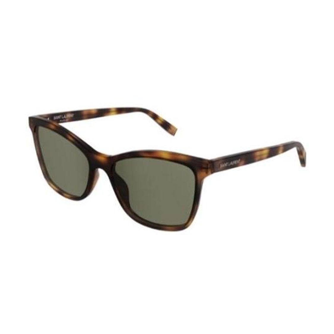 Saint Laurent Decorative Logo Cat Eye Sunglasses Women sunglasses Brown SL502 56,Brown