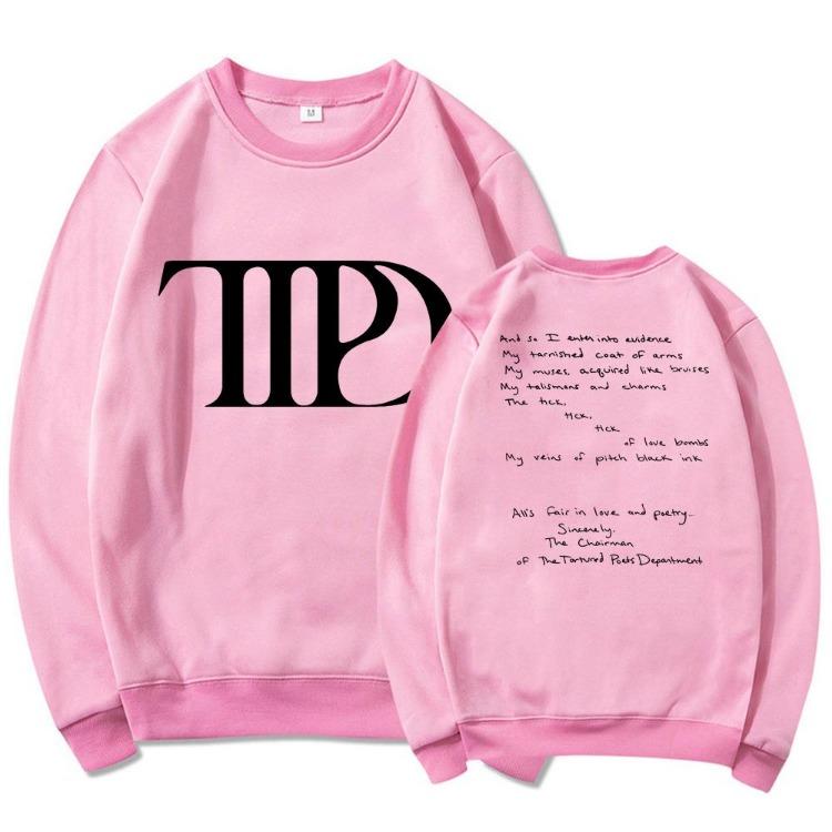 The Tortured Poets Department All’s Fair In Love and Poetry Women Sweatshirt New Album Eras Hoodies