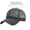 Adjustable Full Mesh Baseball Cap Openwork Polyester Quick Dry Baseball Cap Sun Protection Soild Color Hollow Out Baseball Cap