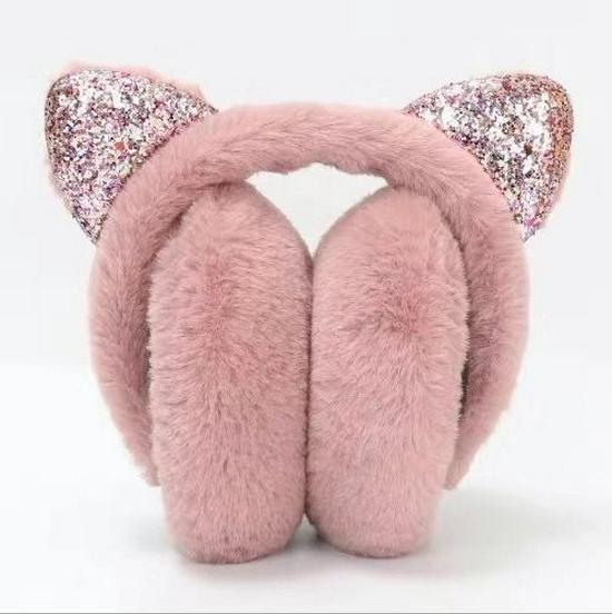 

Женские зимние плюшевые наушники - Теплая, ветрозащитная защита ушей для катания и холодной погоды