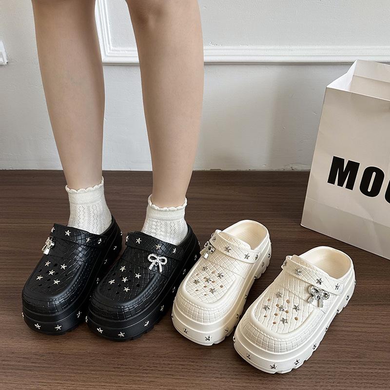 New Summer Women's Sweet Cool Style Slippers -Arch Support Thick Bottom Non-Slip Cushioning Height Increasing Sandals