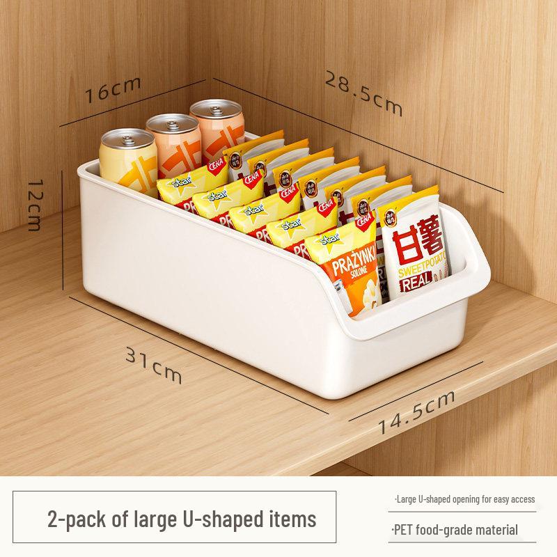 Desktop Storage Box for Snacks, Toys, and Sundries - Home and Kitchen Organizer Basket