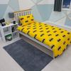 Luxurious 3d Bed Sheet Set Colorful Polyester Modern Simple Design Fits 6.6ft Bed