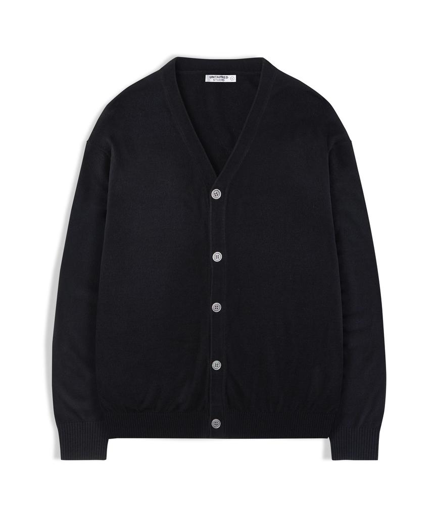 Untapped Studio [2Pack] Daily Semi-Oversized Basic Knit Cardigan 3 Colors