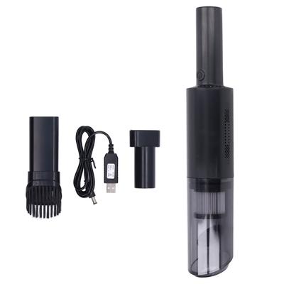 Elde Taşınabilir Elektrikli Süpürge 9000Pa Yüksek Emiş 120W Taşınabilir USB Şarjlı Toz Temizleyici Araba Ev Ofis içinSiyah