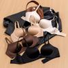 Premium sense seamless women gather comfortable smooth surface without steel ring soft support anti-sagging upper support bra