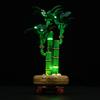 DIY LED Lighting Kit For LEGO The Botanical Collection 10344 Lucky Bamboo Building Block Toy Decoration Adjustable Lighting Accessories