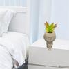 Face Flower Pot Silicone Mold Succulent Planter Concrete Mold Cute Concrete Cement Mold for DIY Pen Holder,Home Decor