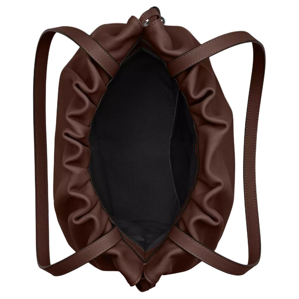 Coach Faye 28 Logo Drawstring Closure Epi Leather Tote Bag Shopping Bag Handheld Shoulder Bag Large Women Tote Maple CV947-SVMPL