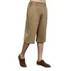 Men's Casual 45720 Pants Cotton Linen Solid Color Shorts with Pockets Breathable Quick Dry
