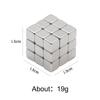 Nail Art Rubik'S Cube Magnet, Chessboard Starlight Multifunctional Small Square Cat'S Eye Powerful Magnet Tool
