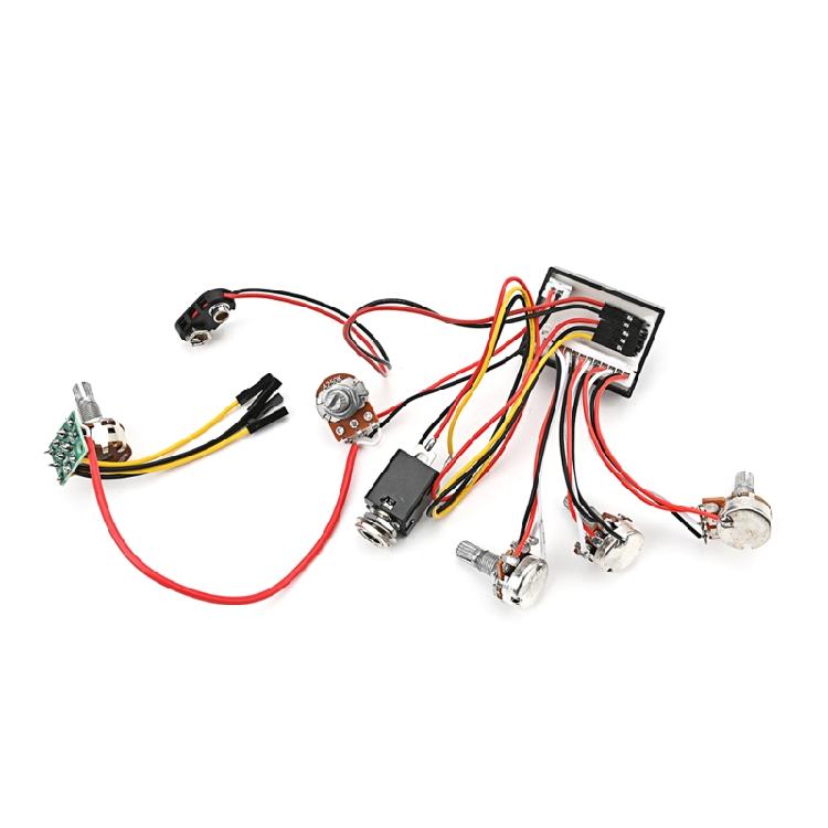 Prewired Bass Preamp Circuit Pickup Active Passive EQ Equalizers for Bass Pickup