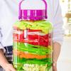 Morona Sealed Glass Jars with Faucet