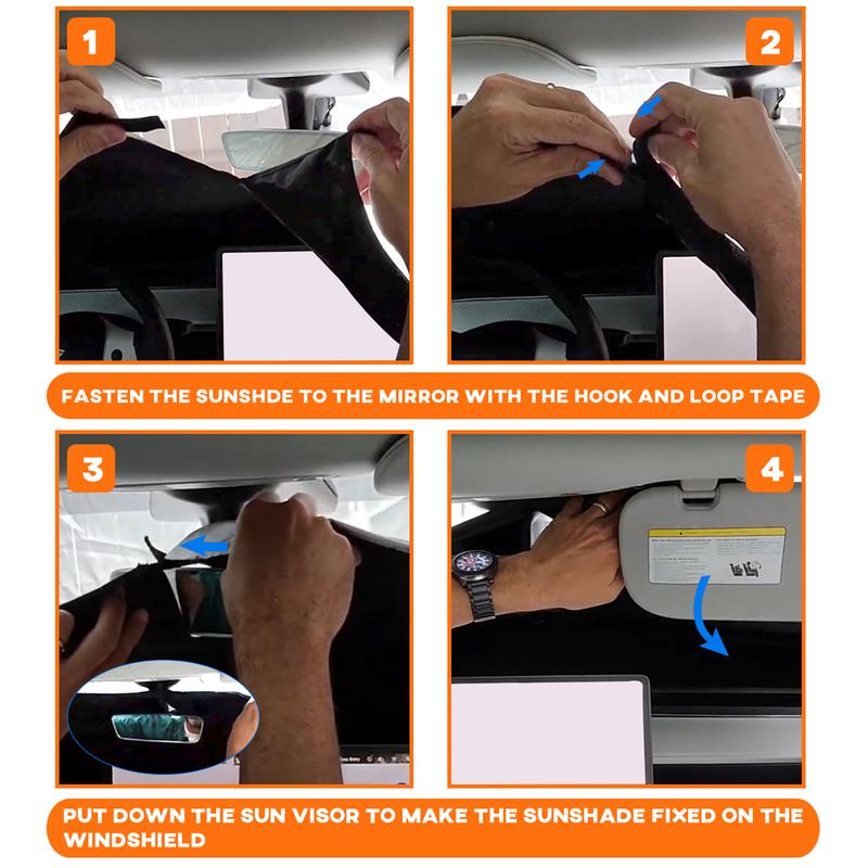Auto Frontscheiben-Sonnenschutz Abdeckung Fahrer Windschutzscheiben-Sonnenblende Sonnenschutz Parasol Coche Sonnenschutz Anti-UV Für Toyota RAV4