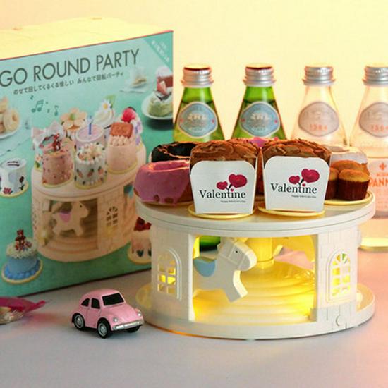 

Автоматическая вращающаяся стойка для демонстрации десертов и суши для тортов и вечеринок