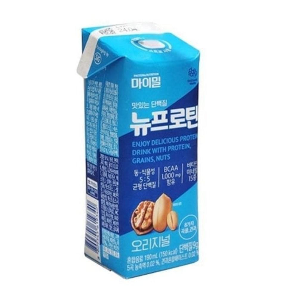 MyMeal Drinking New Protein Original 190ml x 16 Packs Protein Drink Vitamin D Mineral D 16 pcs Ingredients: may | 190ml x 16 Packs 16 pcs