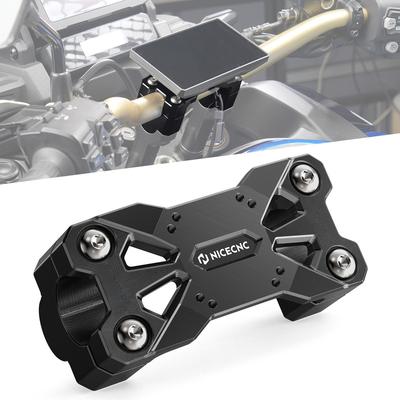 For 2020-2024 2025 Honda CRF1100L Africa Twin/Adventure Handlebar Risers Mount Clamp W/ GPS Navigator Holder AMPS Mount 1" Rise