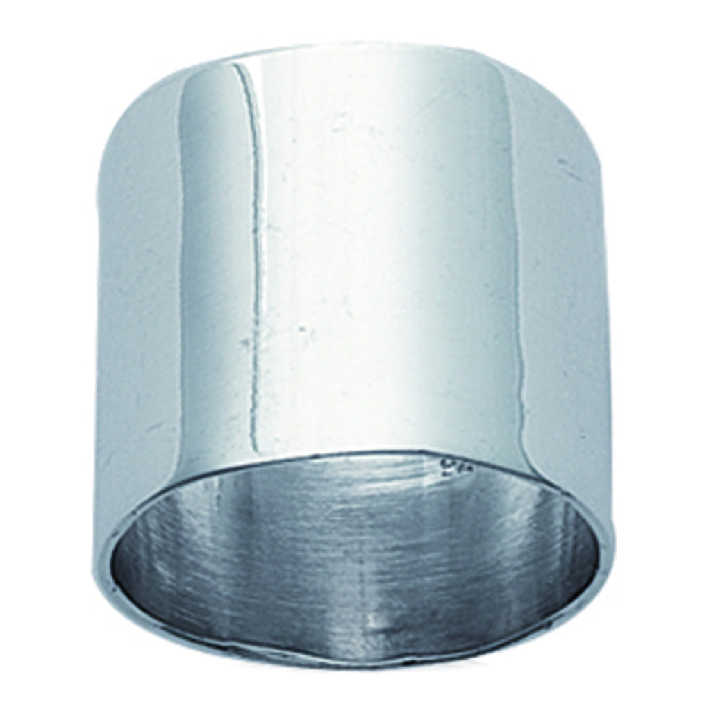 Silver Ring 'Tube' Silver - 17 Mm