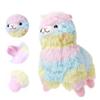 For Children Sleeping Mate Alpaca Plush Doll Colorful Alpaca Doll Stuffed Plush Toys Home Soft Toys