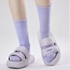 Kappa Comfortable Casual Stitching Non-Slip Wear-Resistant Slide Sandals Women Footwear Purple K0D45LT02D-4702