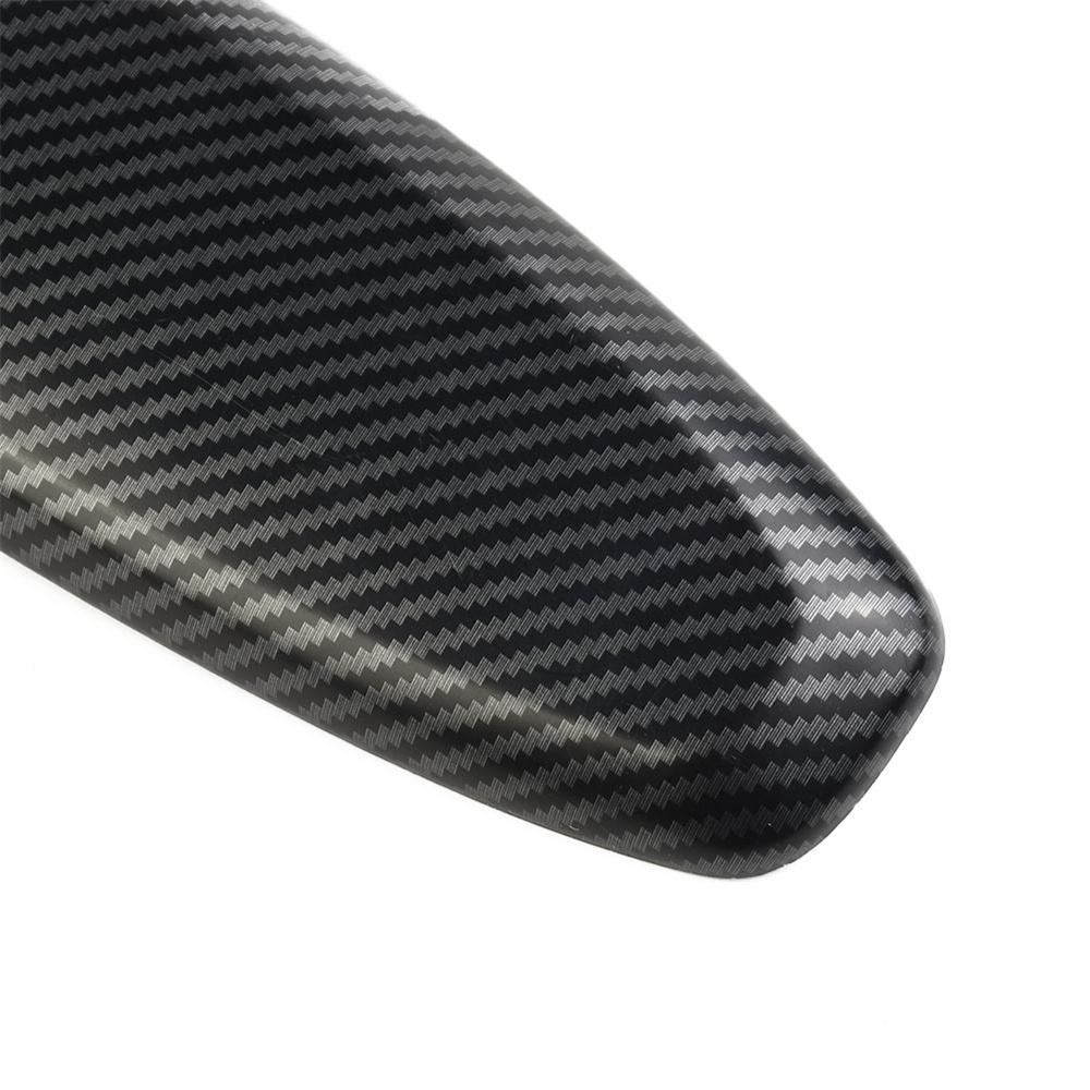2 stk ABS Karbonfiber-look Bil Midtkonsoll Armleneboks Paneldeksel For Benz C W204 E W212