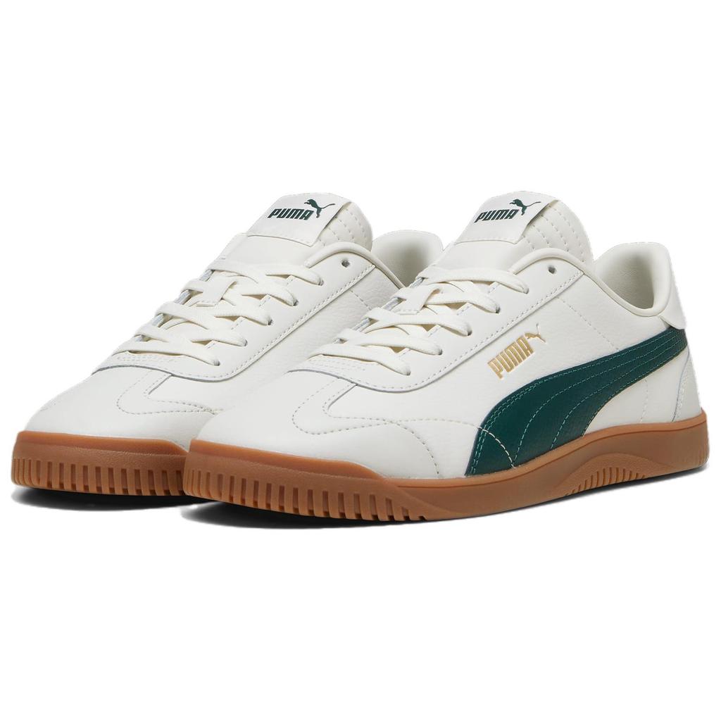 Puma Club White Green Gum Unisex 389406-12