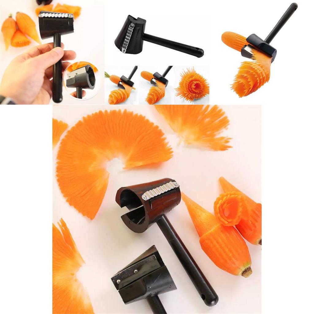 Versatile Spiral Funnel Slicer Multi-function Kitchen Peeler Decorative Cutter